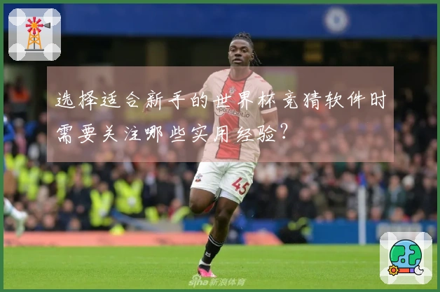 选择适合新手的世界杯竞猜软件时需要关注哪些实用经验？