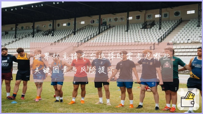 世界杯竞猜平台选择时需考虑哪些关键因素与风险提示